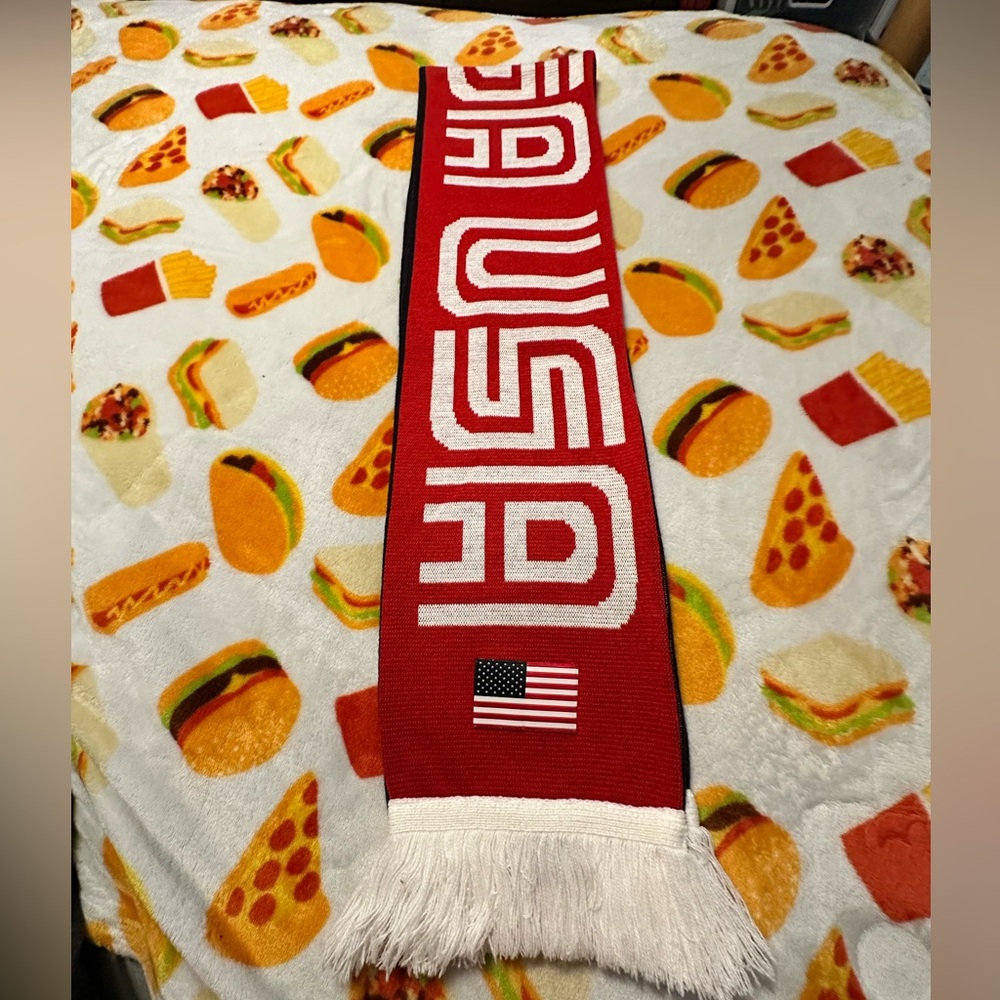 Olympic Scarf Muffler 2006 USA Official Torino Games Roots‎ Patriotic - Picture 5 of 5